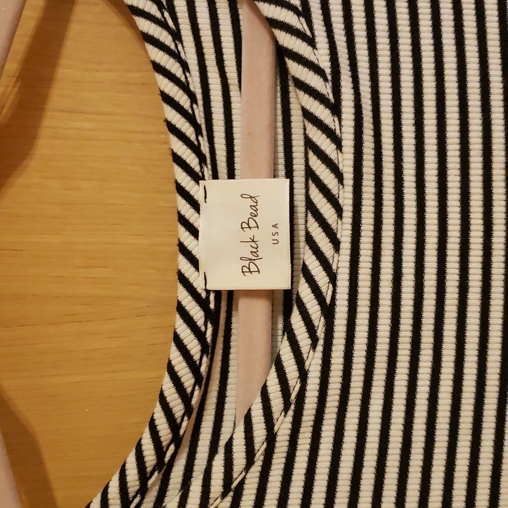 BODYCON STRIPED DRESS - Picture 2 of 6